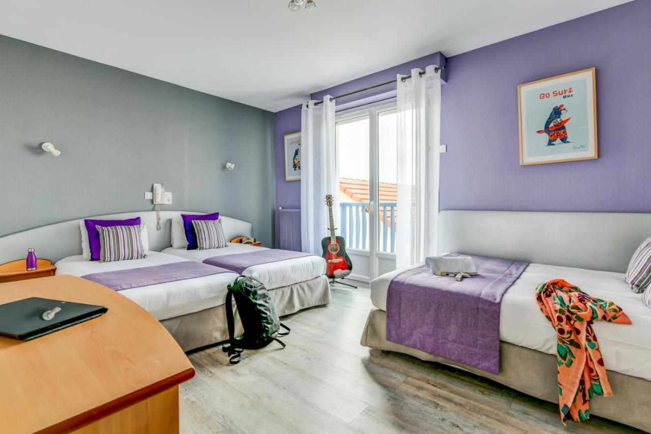 Logis Hotel De France Мимизан-Плаж Екстериор снимка