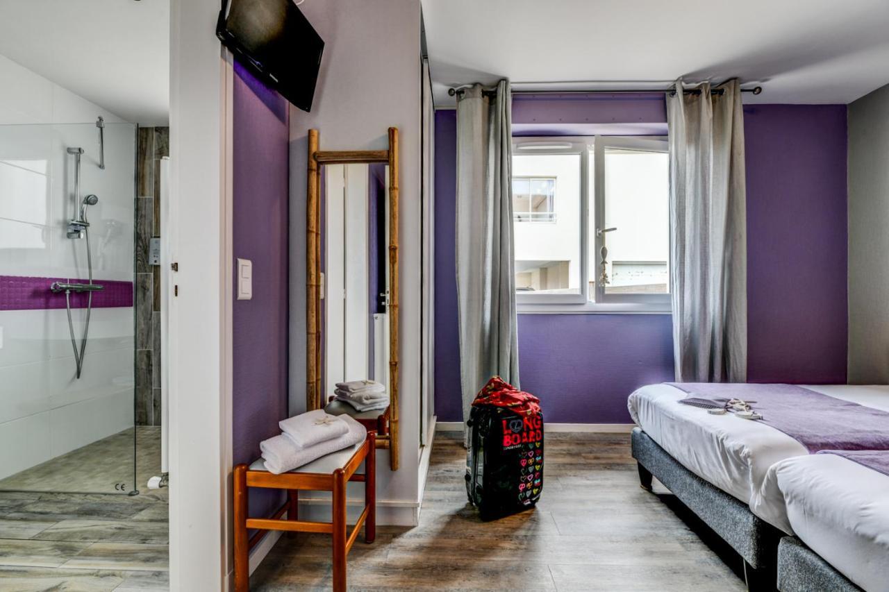 Logis Hotel De France Мимизан-Плаж Екстериор снимка