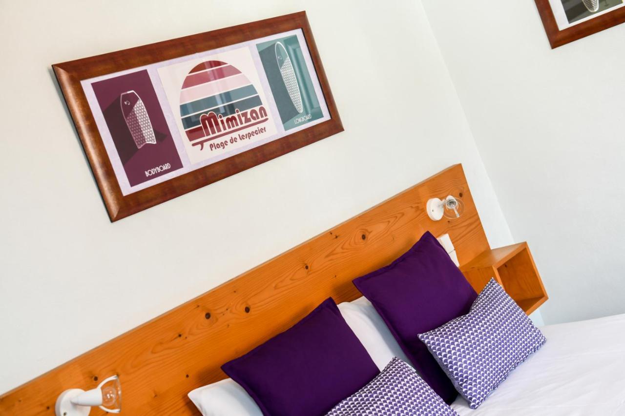 Logis Hotel De France Мимизан-Плаж Екстериор снимка