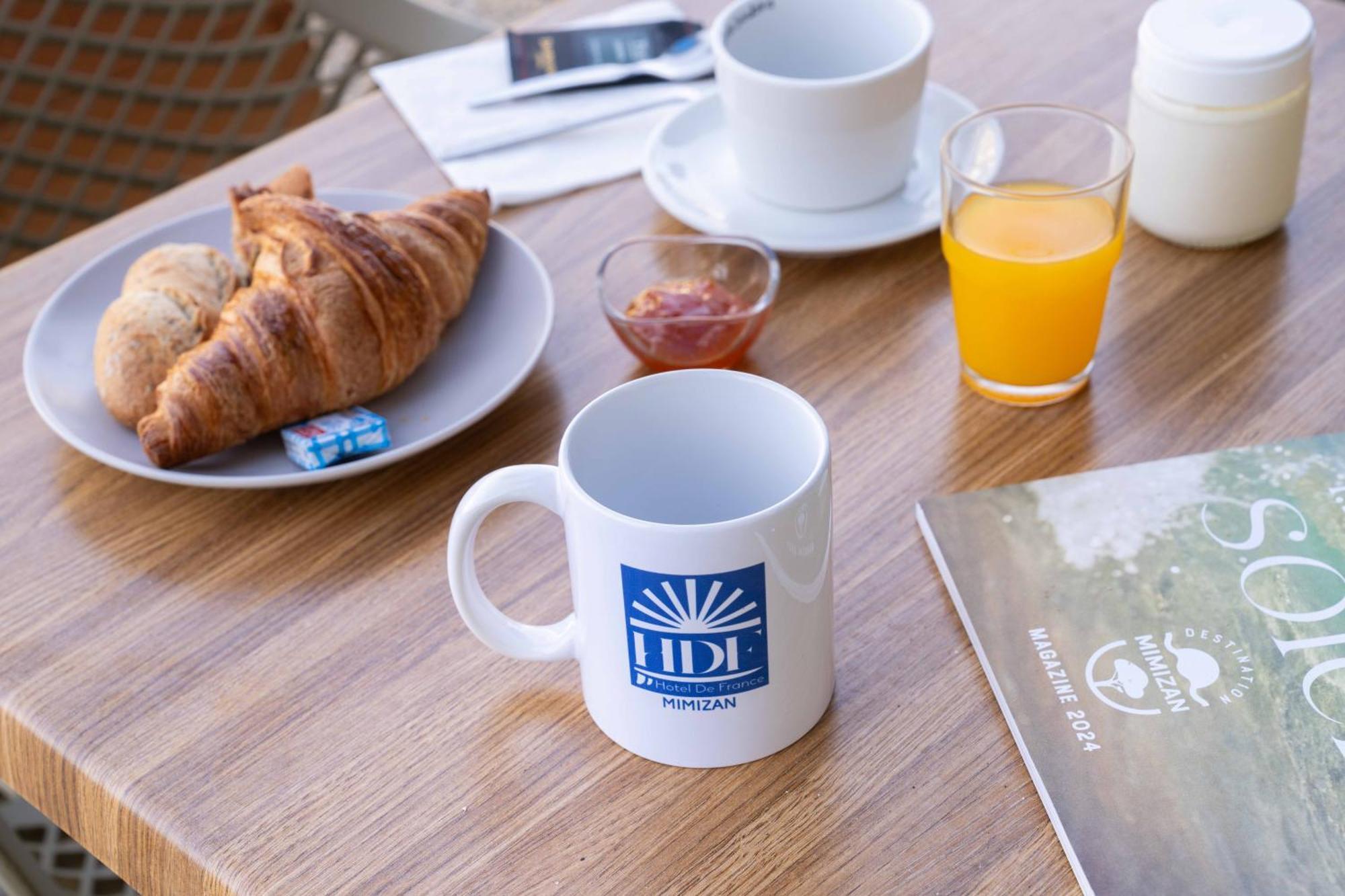 Logis Hotel De France Мимизан-Плаж Екстериор снимка